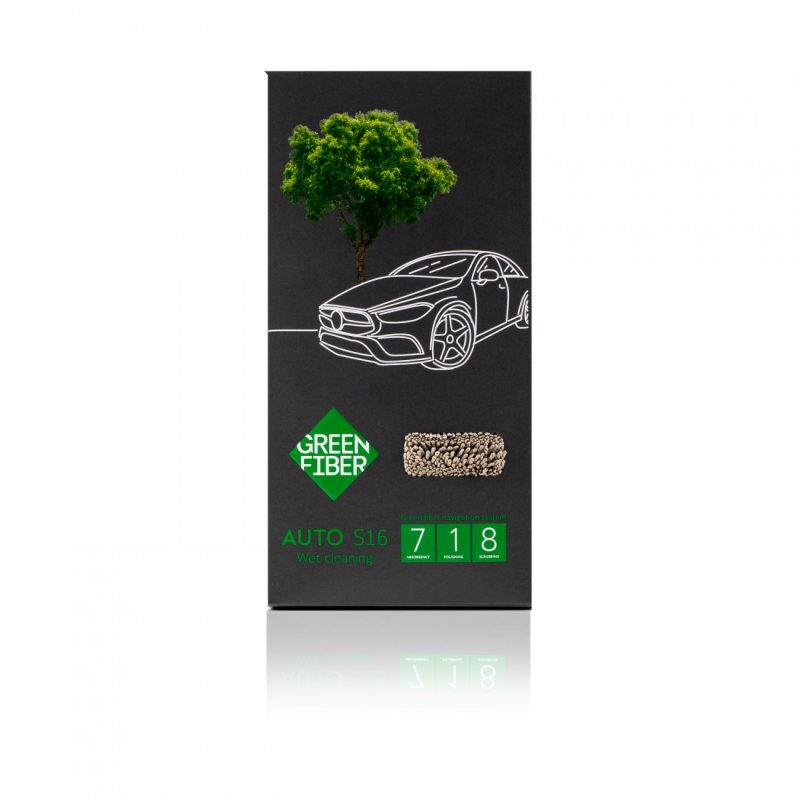 Green Fiber AUTO S16, Автополотенце для влажной уборки, серое